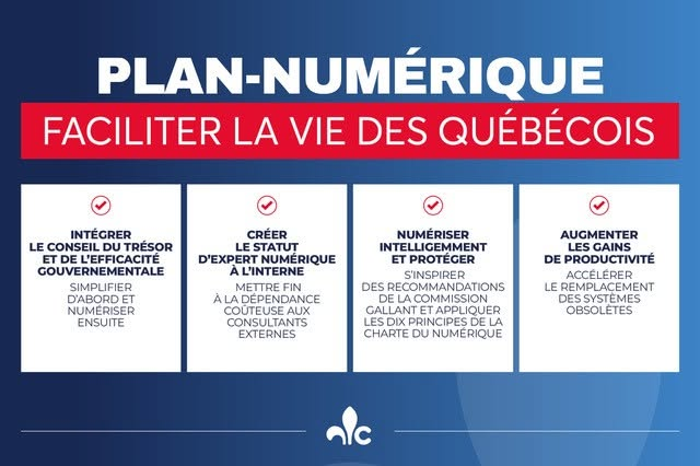 Numérique — Faciliter la vie des Québécois